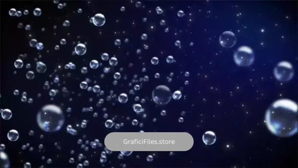 دانلود بک گراند موشن گرافیک حباب Bubbles Background
