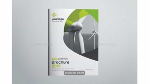 دانلود وکتور بروشور دو لت Business Bifold Brochure