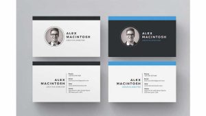 دانلود فایل لایه باز کارت ویزیت Business Card 3