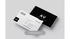 دانلود قالب آماده ایندیزاین کارت ویزیت Business Card