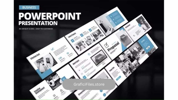 دانلود قالب پاورپوینت تجاری Business Powerpoint Presentation
