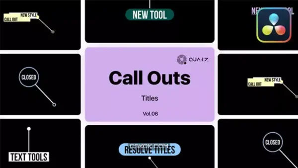 پروژه داوینچی ریزالو نوشته راهنما Call Outs Vol. 06