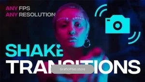 ترانزیشن داوینچی ریزالو لرزش دوربین Camera Shake Transitions