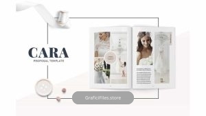 دانلود قالب ایندیزاین پروپوزال Cara Proposal Template