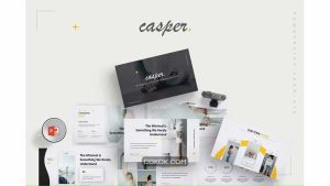 دانلود قالب پاورپوینت Casper – Powerpoint Template
