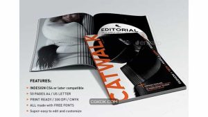 دانلود قالب ایندیزاین مجله Catwalk Magazine Indesign Template