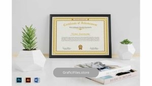دانلود قالب آماده ورد گواهی نامه Certificates Word