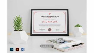 دانلود قالب آماده ورد سرتیفیکیت Certificates Word