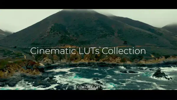 دانلود 50 پریست رنگ سینمایی پریمیر Cinematic LUTs Collection