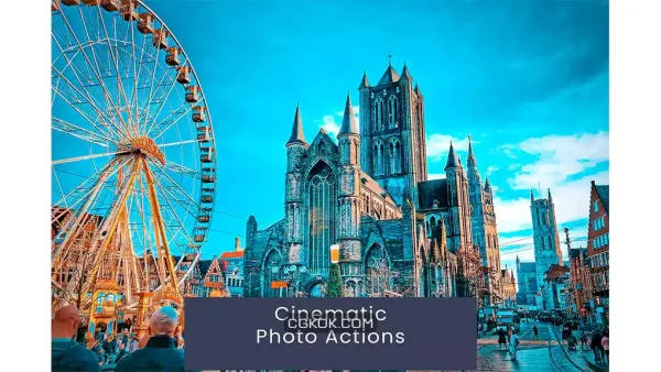 دانلود اکشن فتوشاپ افکت سینمایی روی عکس Cinematic Photo Actions