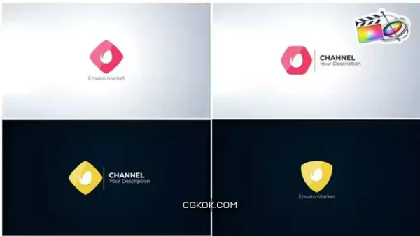پروژه فاینال کات نمایش لوگو Clean Logo Reveal