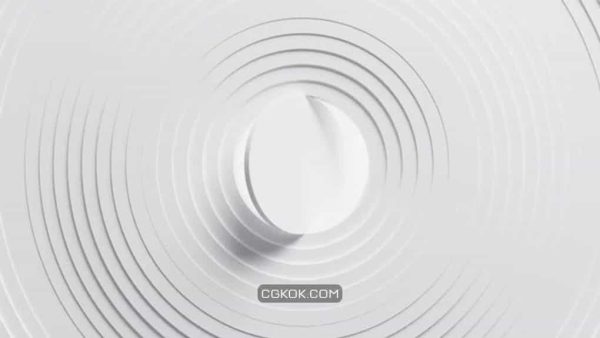 پروژه فاینال کات پرو نمایش لوگو Clean Logo Rings
