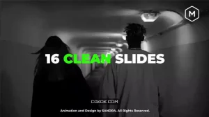 پروژه پریمیر تایپوگرافی Clean Typography