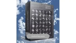 دانلود براش ابر فتوشاپ Clouds Brushes 2