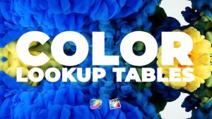 پروژه آماده فاینال کات پرو Color Lookup Tables