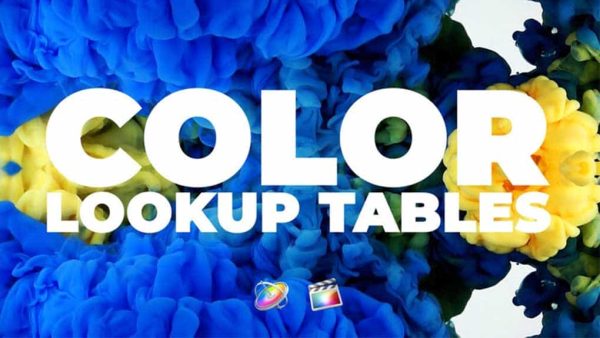 پروژه آماده فاینال کات پرو Color Lookup Tables