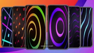 دانلود بک گراند موشن گرافیک امواج رنگارنگ آینده نگر Colorful Futuristic Wave Backgrounds