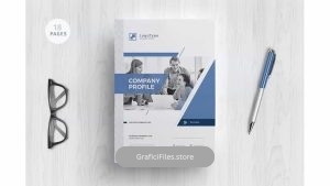 دانلود قالب ایندیزاین نمونه کار شرکتی Company Profile 2018