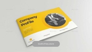 دانلود قالب ایندیزاین بروشور شرکت معماری منظر Company Profile Landscape