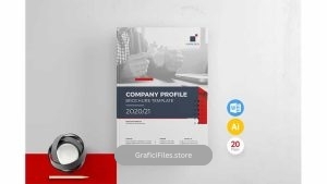 دانلود قالب آماده ورد نمونه کار شرکتی Company Profile Word Template