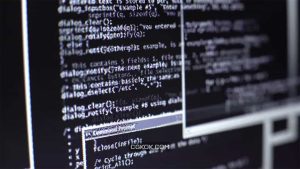فوتیج صفحه نمایش کامپیوتر یک هکر Computer Screen Of A Hacker