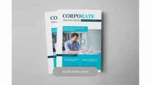 دانلود قالب ایندیزاین مجله Corporate Business Magazine Template
