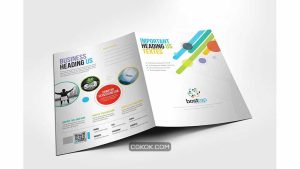 دانلود فایل لایه باز فولدر پرزنتیشن شرکتی Corporate Presentation Folder