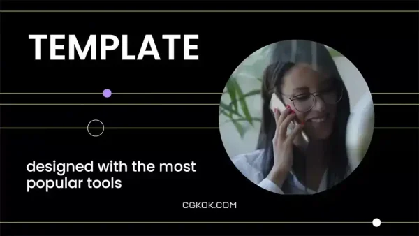 پروژه پریمیر اینترو تایپوگرافی شرکتی Corporate Typo Intro