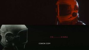 دانلود صحنه آماده سه بعدی فضانورد No Signal Cosmonaut