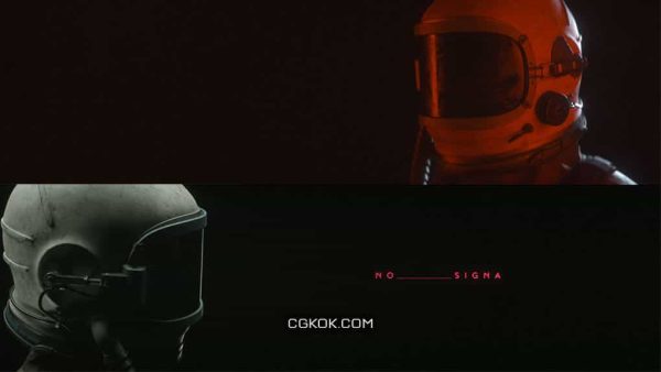 دانلود صحنه آماده سه بعدی فضانورد No Signal Cosmonaut