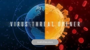 پروژه آماده افترافکت وله کرونا ویروس Coronavirus Threat Opener