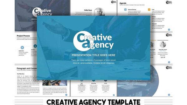 دانلود قالب پاورپوینت Creative Agency Template