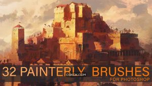 دانلود براش نقاشی Custom Painterly Brushes