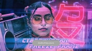 پروژه پریمیر وله Cyber Urban Freeze Frame Opener