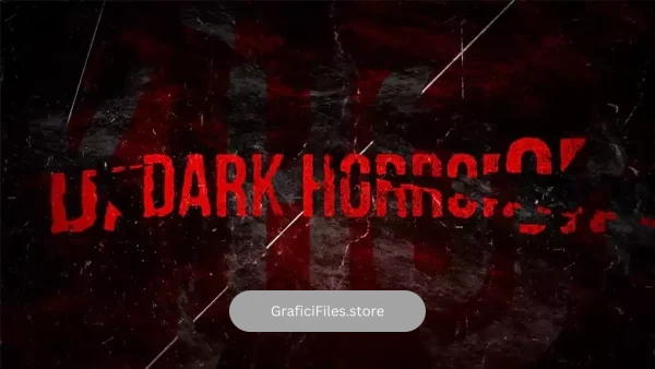 پروژه افترافکت افتتاحیه تریلر ترسناک Dark Horror Trailer Opener