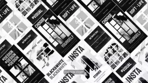 پروژه فاینال کات استوری اینستاگرام Dark Social Media Stories
