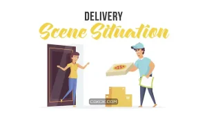 پروژه افترافکت موشن گرافیک دلیوری Delivery – Scene Situation