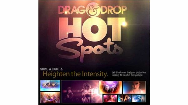 دانلود فوتیج بک گراند نوری Digital Juice Drag & Drop Hot Spots