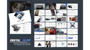 دانلود قالب پاورپوینت DIGITAL SLIDE