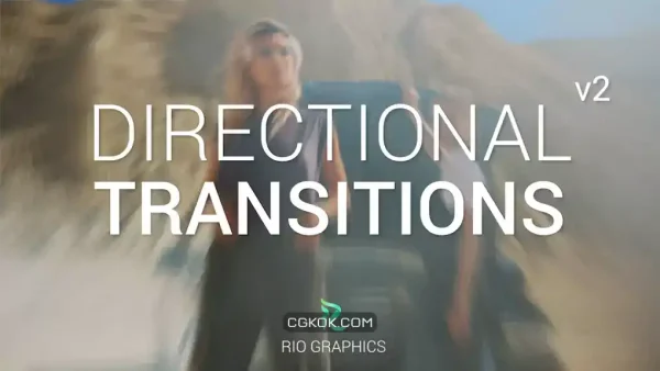 دانلود ترانزیشن پریمیر Directional Transitions Presets V2