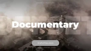 دانلود پریست افترافکت ترانزیشن Documentary Offset Transitions