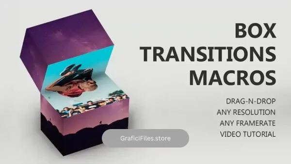 ترانزیشن داوینچی ریزالو Drag-N-Drop Box Transitions