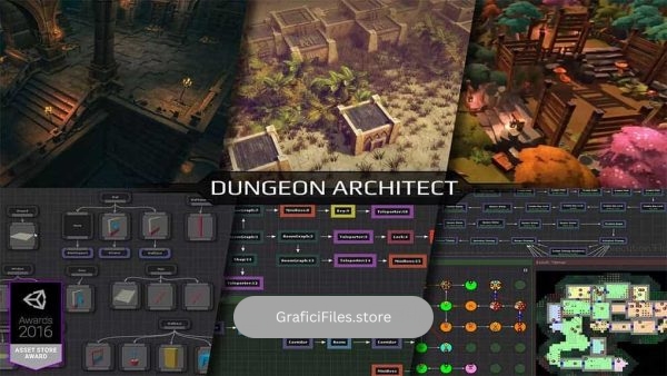دانلود پروژه Dungeon Architect برای یونیتی