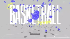 پروژه پریمیر اینترو بسکتبال سه بعدی Dunk Intro
