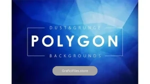 دانلود بک گراند چند ضلعی گرد و غبار Dust & Grunge Polygonal Backgrounds