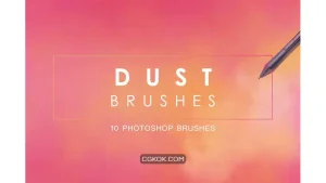 دانلود براش گرد و خاک فتوشاپ Dust Photoshop Brushes