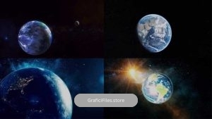 دانلود بک گراند موشن گرافیک کره زمین Earth Backgrounds