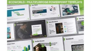 دانلود قالب پاورپوینت Ecoworld – Multipurpose Powerpoint Template