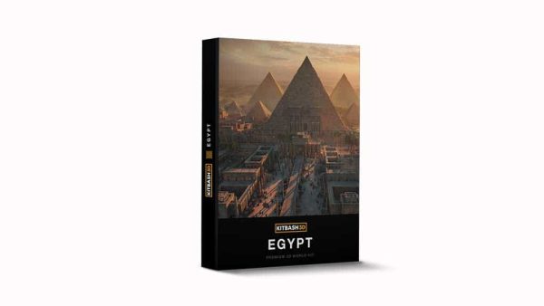 دانلود مدل سه بعدی بناهای مصری