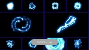 دانلود فوتیج افکت انرژی Energy Effects Pack